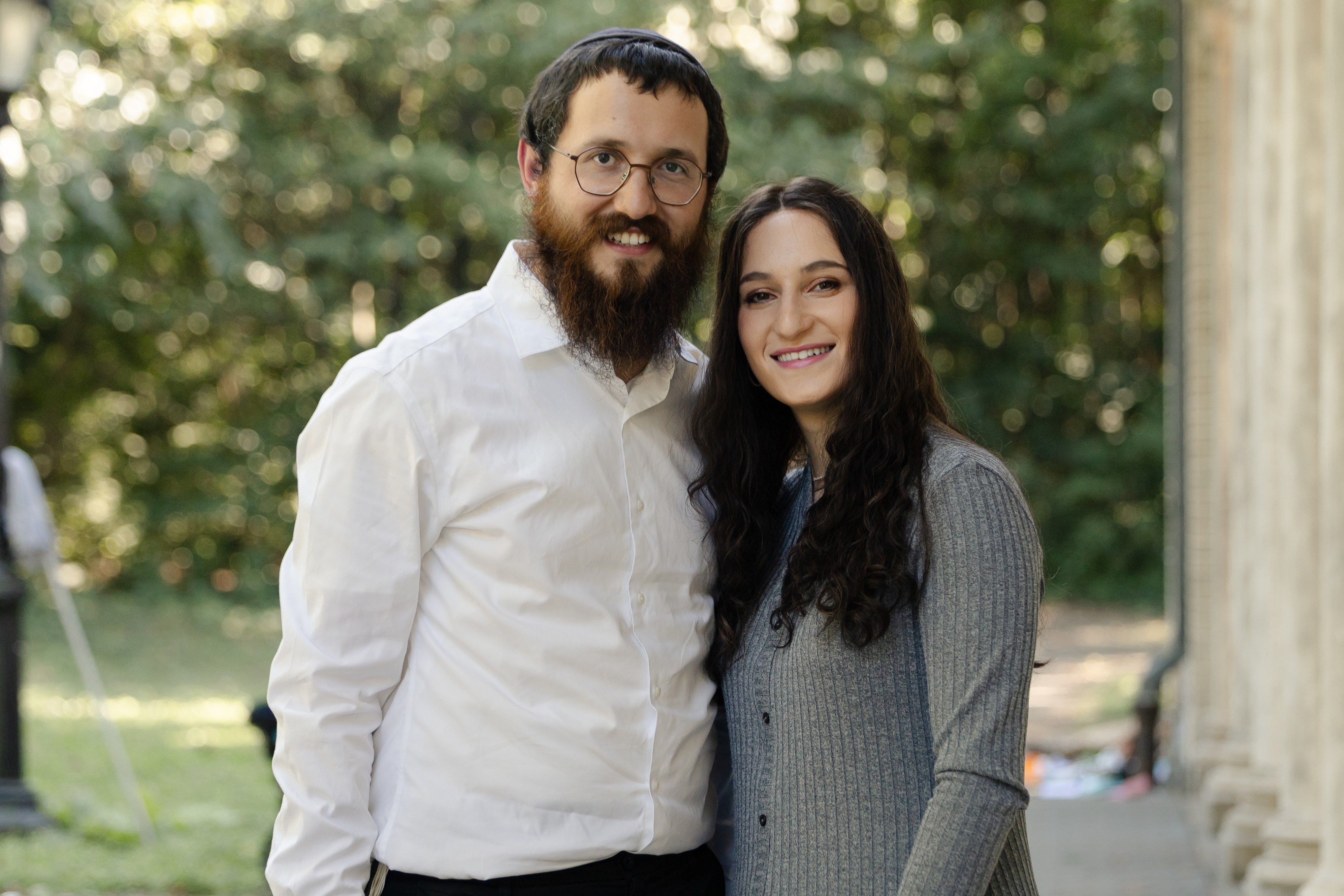 Rabbi Menachem and Esther Wolf